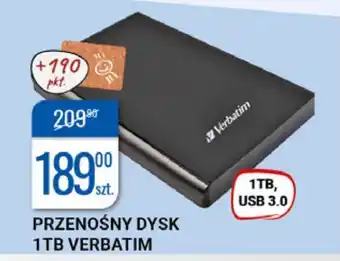 bi1 Przenośny dysk 1TB Verbatim oferta