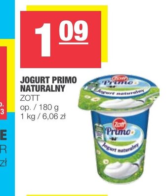 Spar Jogurt Primo naturalny Zott 180g oferta