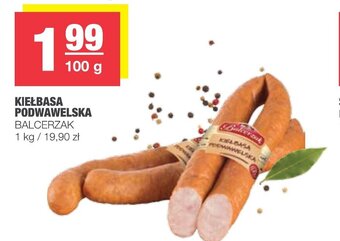 Spar Kiełbasa podwawelska 100g oferta