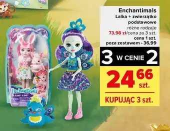 Carrefour Lalka enchantimals królik dvh88 1 SZT oferta