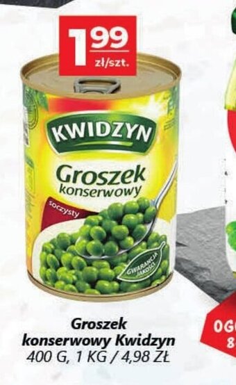 Top Market Groszek konserwowy Kwidzyn 400g oferta