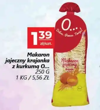 Top Market Makaron jajeczny krajanka z kurkumą O... 250g oferta