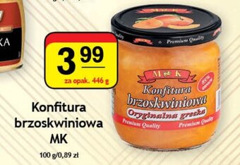 Konfitura brzoskwiniowa MK 446g