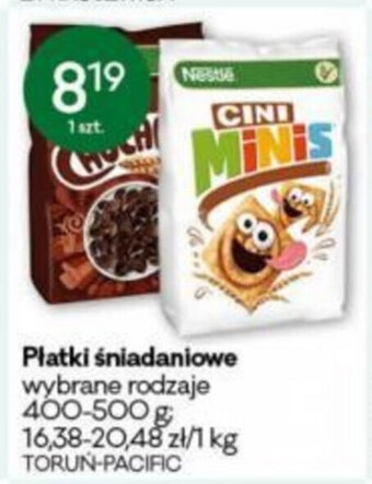 Groszek Płatki śniadaniowe 400-500g oferta
