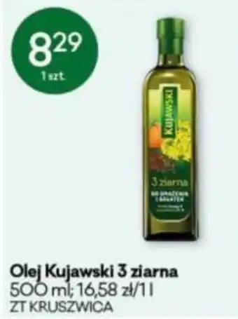 Groszek Olej kujawski 3 ziarna 500ml oferta