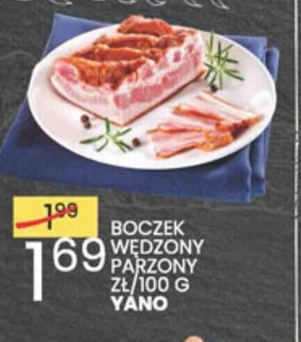 Wafelek Boczek wędzony parzony 100g oferta