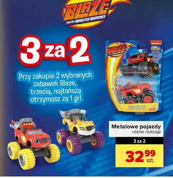 Carrefour Pojazd blaze i mega maszyny drag gvg62 1 SZT oferta