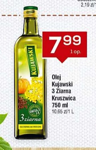 Lewiatan Olej kujawski 3 ziarna 750ml oferta