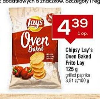 Lewiatan Chipsy Lay's Oven Baked 125g oferta