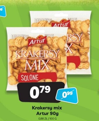 Delfin Krakersy mix Artur 90g oferta