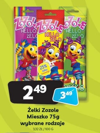 Delfin Żelki Zozole 75g oferta