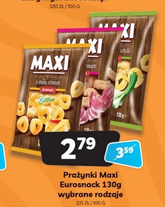 Delfin Prażynki Maxi Eurosnack 130g oferta