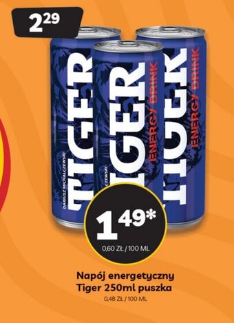 Delfin Napój energetyczny Tiger 250ml oferta