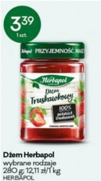 Groszek Dżem Herbapol 280g oferta