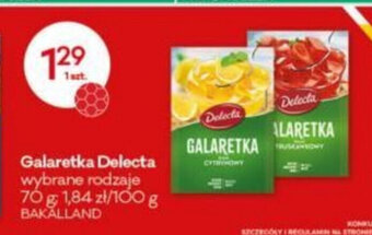 Groszek galaretka Delecta 70g oferta