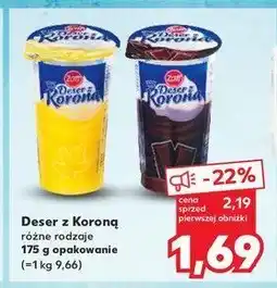 Dino Deser waniliowy z bitą śmietaną 1 SZT 175 G oferta