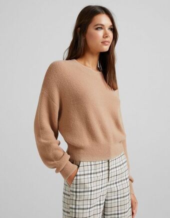Bershka Sweter z okrągłym dekoltem oferta