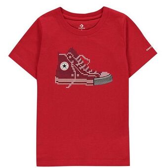 Levi's Converse boys print t shirt oferta