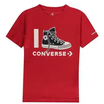 Levi's Converse i love converse t-shirt junior boys oferta