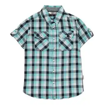 Levi's Lee cooper short sleeve check shirt junior boys oferta