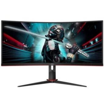 Monitor aoc cu34g2x 34" 3440x1440px 144hz 1 ms curved