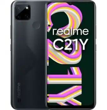 Media Expert Smartfon realme c21y 4/64gb 6.5" czarny rmx3263 oferta