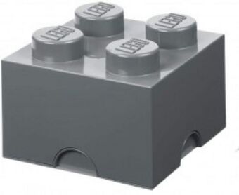 Komputronik Lego storage brick 4 ciemnoszary oferta