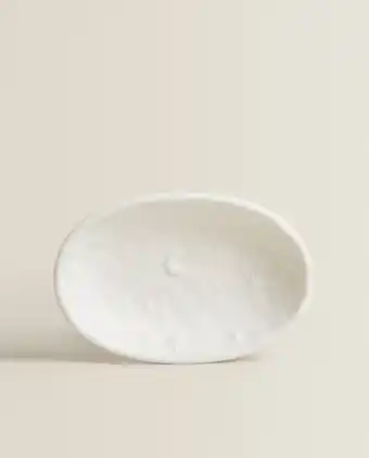 ZARA HOME Ceramiczna mydelniczka z wypukłym motywem nieba oferta