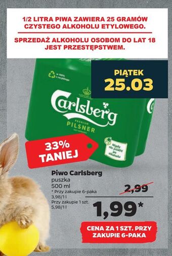 Netto Piwo Carlsberg oferta