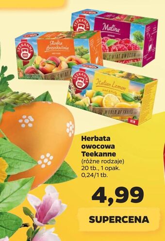 Netto Herbata owocowa Teekanne oferta