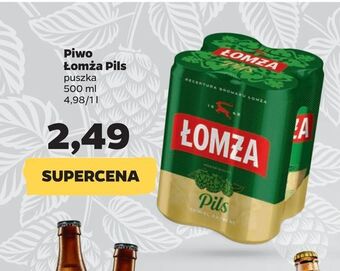 Netto Piwo Łomża Pils oferta