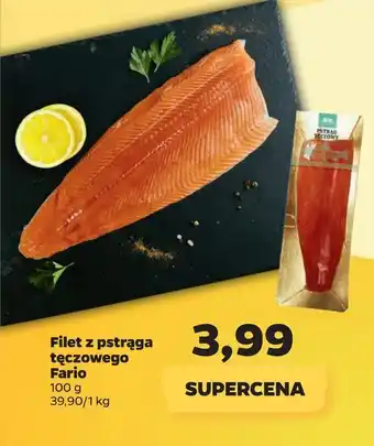 Netto Filet z pstrąga tęczowego Fario oferta