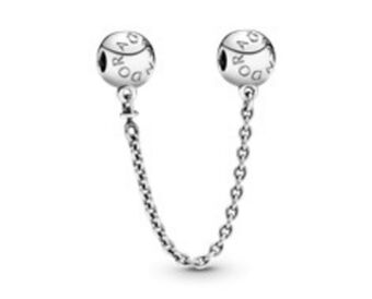 Pandora Łańcuszek zabezpieczający z logo pandora oferta