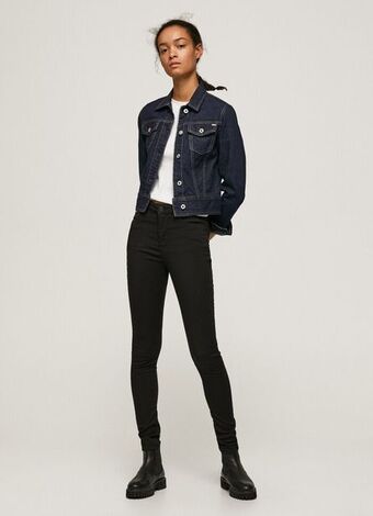 Pepe Jeans Regent obcisły krój high waist jeans oferta