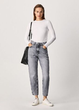 Pepe Jeans Rachel baloon fit high waist jeans oferta