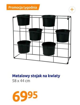 Action Metalowy stojak na kwiaty oferta