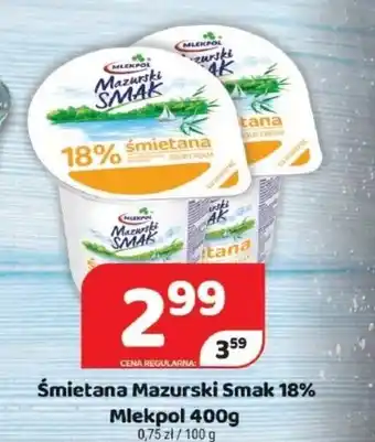 Delfin Mlekpol Mazurski Smak 18% 400g oferta