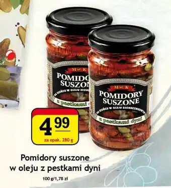 Gram Market Pomidory suszone w oleju z pestkami dyni 280g oferta