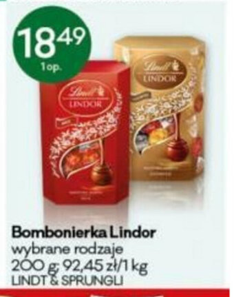 Groszek Bombonierka Lindor 200g oferta