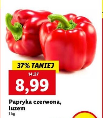 Lidl Papryka czerwona 1kg oferta
