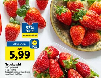 Lidl Truskawki 500g oferta