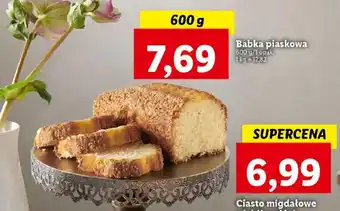 Lidl Babka piaskowa 600g oferta