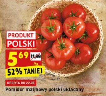 Biedronka Pomidor malinowy polski układany 1kg oferta
