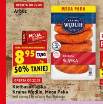 Biedronka Kiełbasa śląska 1kg oferta