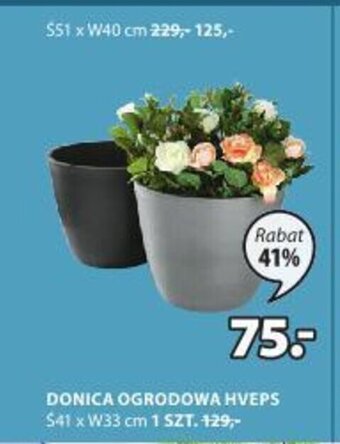 JYSK Donica ogrodowa Hveps oferta