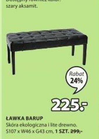 JYSK Ławka Barup oferta