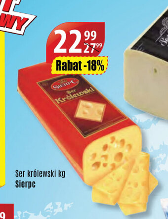 API MARKET Ser Królewski Sierpc 1kg oferta