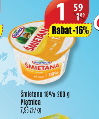 API MARKET Śmietana 18% 200g oferta