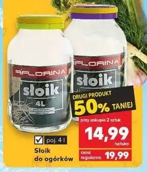 Kaufland Słoik do ogórków 4 l 1 SZT oferta