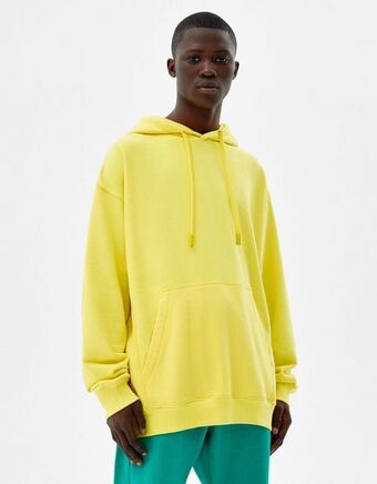 Bershka Bluza oversize z kapturem oferta